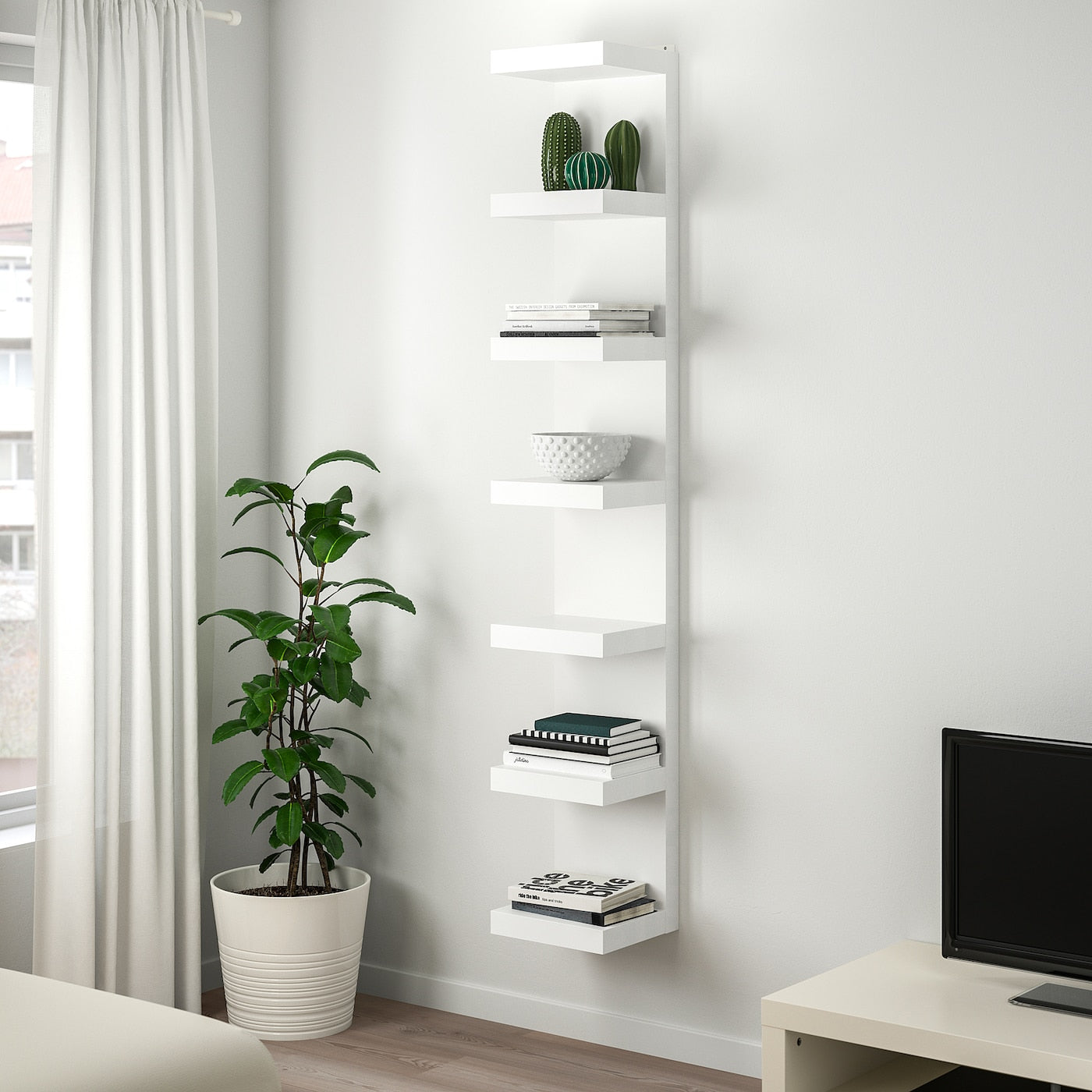 IKEA LACK Wall Shelf, 30x190 cm – miscexpress
