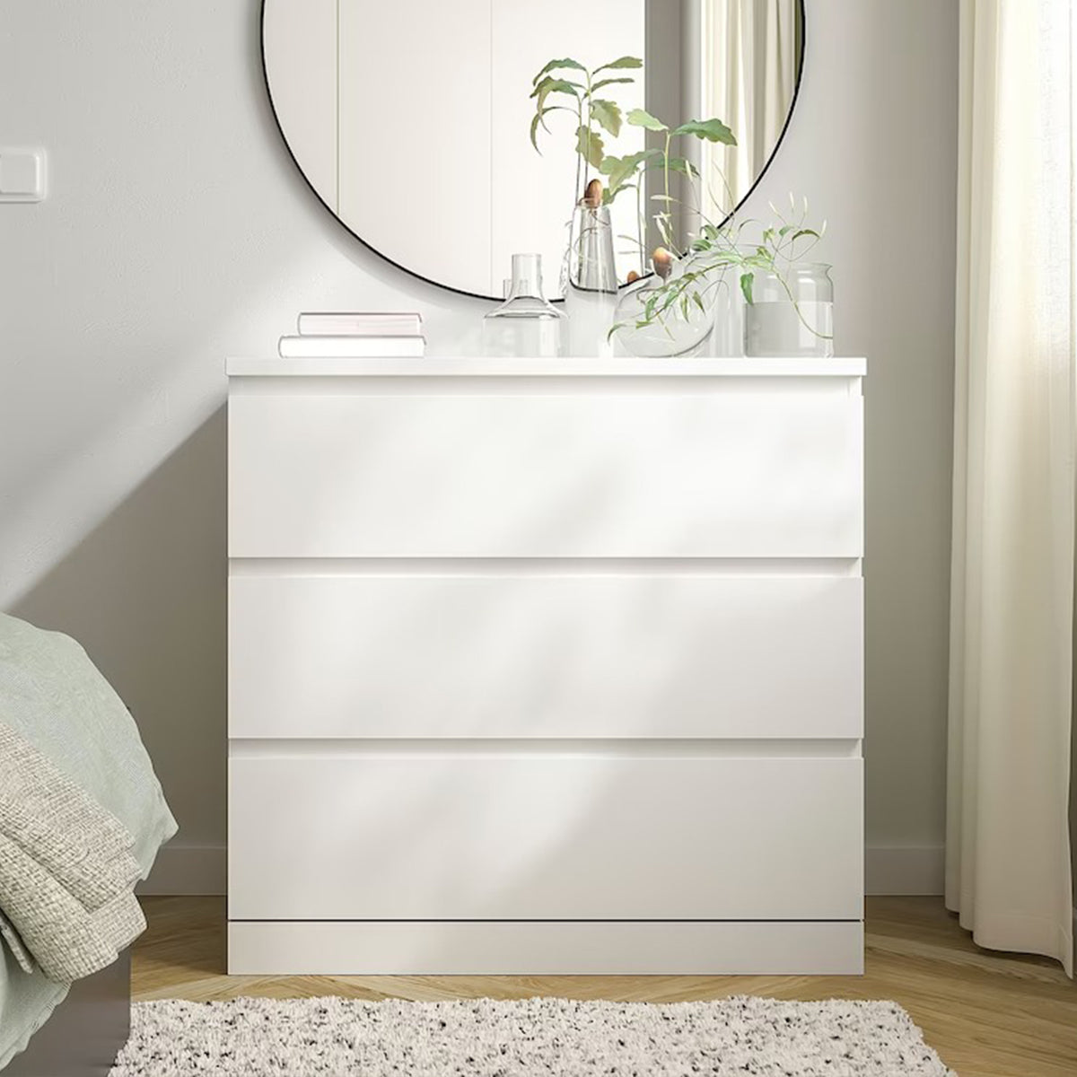 IKEA MALM Chest of 3 Drawers miscexpress IKEA MALM Chest of 3 Drawers miscexpress