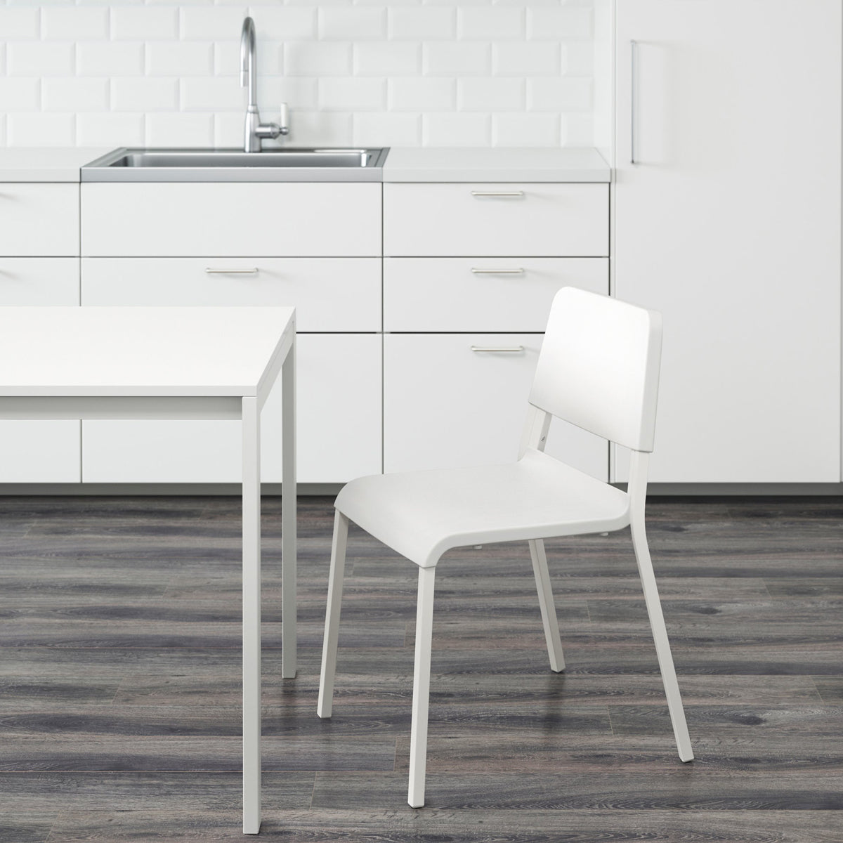 Ikea Teodores Chair White Ikea Dining Chairs Dining Room Teodores