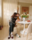 VERA/NORA Dining Set, White 80 cm (2+1)
