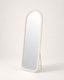 DAHLIA Standing Mirror, White, 60x160 cm