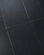 HAYDEN matte black sintered stone dining table, alternate view