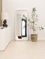 ELSIE Standing Mirror, White, 60x160 cm