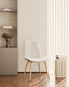 Harper Dining Chair, Upholstered Linen Fabric, Beige