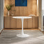 VERA Tulip Table, White, 80 cm