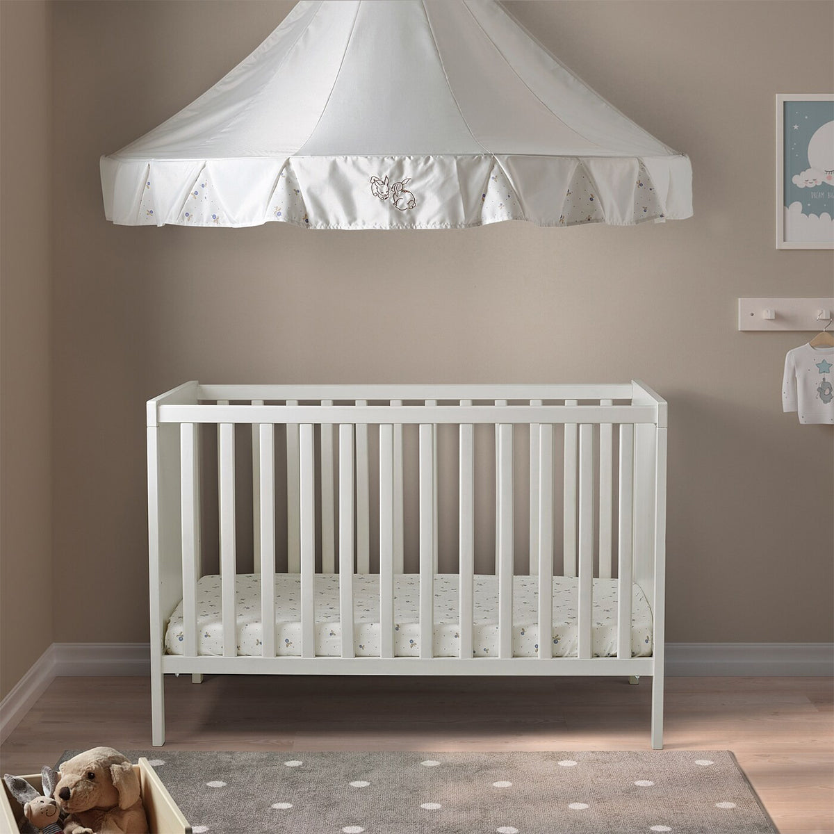 SUNDVIK Cot with PELLEPLUT Foam Mattress, 60x120x6 cm – miscexpress