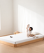 HAVEN LITE Memory Foam Mattress, 90x200x10 cm