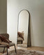 SYDNEY Floor Mirror, Black, 60x160 cm