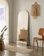 SYDNEY Floor Mirror, Gold, 60x160 cm