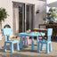 MAMMUT Children's Table, 85 cm, Light Blue