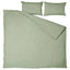 ÄNGSLILJA grey-green bed set