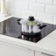 ANNONS saucepan with glass lid and steam vent