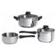 ANNONS 5-piece stainless steel cookware set