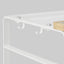 AVSTEG Kitchen Countertop Organiser, Bamboo/White, 40x21 cm