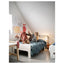 Children on bed with BARNDRÖM car bedding