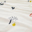 BARNDRÖM forest creatures fabric detail