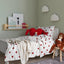 BARNDRÖM heart bedding in kids room