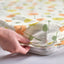 BARNDRÖM Fitted Sheet, Multicolour/Flower Pattern, 90x200 cm