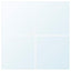BLODLÖNN set of four 30x30 cm mirror tiles