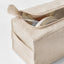BOLLÖSUND Toiletry Bag, Beige, 23x8x8 cm