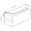 BOLLÖSUND Toiletry Bag, Beige, 23x8x8 cm
