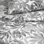 BROKDRACENA Duvet Cover and 2 Pillowcases, White/Black