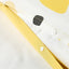 BRUKSVARA 4-Piece Bedlinen Set, White/Yellow, 200x200 cm — view 5