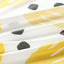 BRUKSVARA Bolster Case, Yellow/White, 38x110 cm