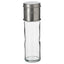 CITRONHAJ clear glass spice jar with metal lid, simple kitchen container.