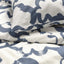 EKPURPURMAL Duvet Cover and 2 Pillowcases, White Blue/Cloud