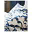 EKPURPURMAL Duvet Cover and 2 Pillowcases, White Blue/Cloud