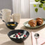 FÄRGKLAR Bowl Set (4 pcs.) Matt Dark Grey, 16 cm