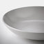 FÄRGKLAR Deep Plate, Matt Light Grey - stacked