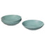 FÄRGKLAR Deep Plate Set (4 pcs.) Matt Light Turquoise, 23 cm