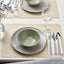 FÄRGKLAR Plate Set (4 pcs.) Matt Light Grey, 26 cm