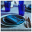FÄRGKLAR Plate, matt light turquoise, 26 cm