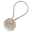 FÖNSTERBOMAL Magnetic Curtain Tie-Back, Beige/White
