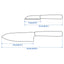 FÖRDUBBLA 2-Piece Knife Set, Grey