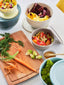 GARNITYREN Bowl with Lid, Mixed Colours, Set of 5