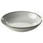 GLADELIG grey deep plate, 21 cm