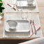 GODMIDDAG Serving Plate, White, 32x18 cm