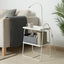 HATTÅSEN Bedside Table/Shelf Unit, White — view 4