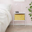 HATTÅSEN Bedside Table/Shelf Unit, White