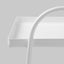 HATTÅSEN Bedside Table/Shelf Unit, White — view 6