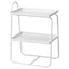 HATTÅSEN Bedside Table/Shelf Unit, White
