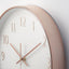 JÄNKIG Wall Clock, Copper-Colour, 30 cm