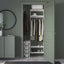 JONAXEL storage in open closet
