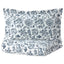 JUNIMAGNOLIA duvet cover and pillowcase, white/dark blue, set