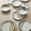 KRUSTISTEL Side Plate, Patterned/Light Grey, 20 cm