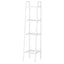 LERBERG white metal shelf unit